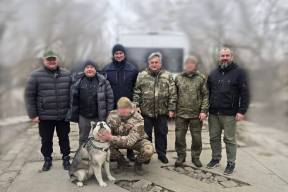 Мэр Руслан Болотов: Бойцы полка «Иркут» получили 17-тонный трал и прицепы-бочки для хранения воды в полевых условиях