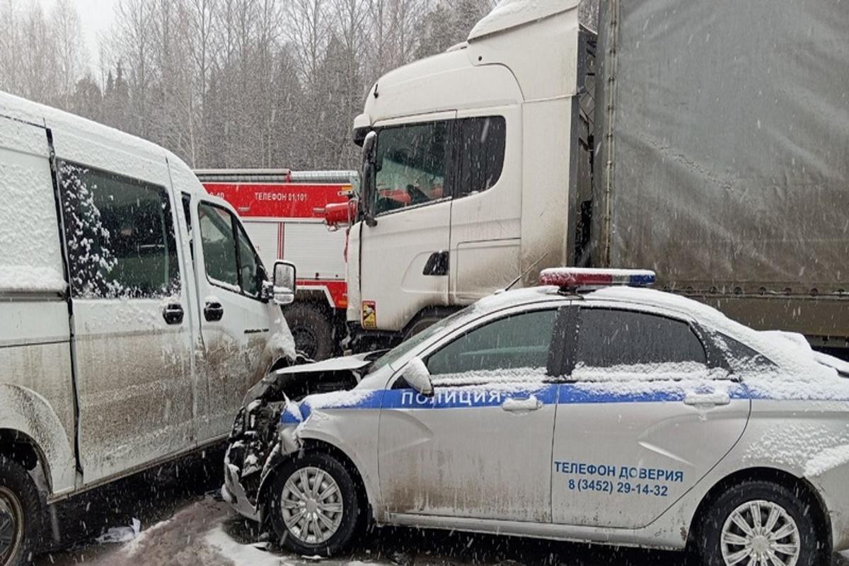 На дорогах Тюменской области увеличилось число аварий со смертельным исходом