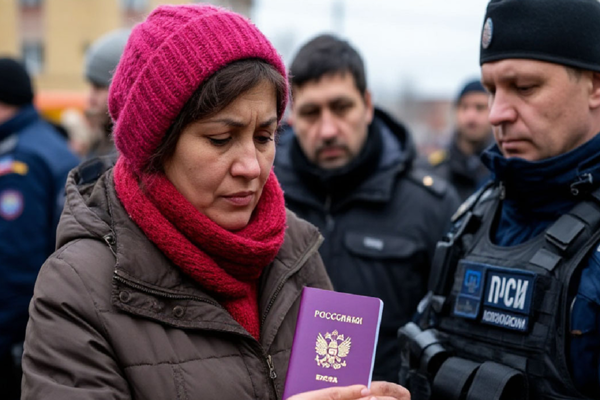 В Магадане у приезжей изъяли российский паспорт за оскорбление российских военных