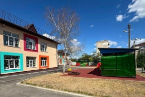 Строители Московской области восстановили детский сад «Ручеек» под Луганском