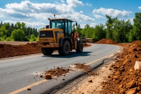 Ремонт поврежденного украинскими обстрелами обхода Донецка завершили на 50%