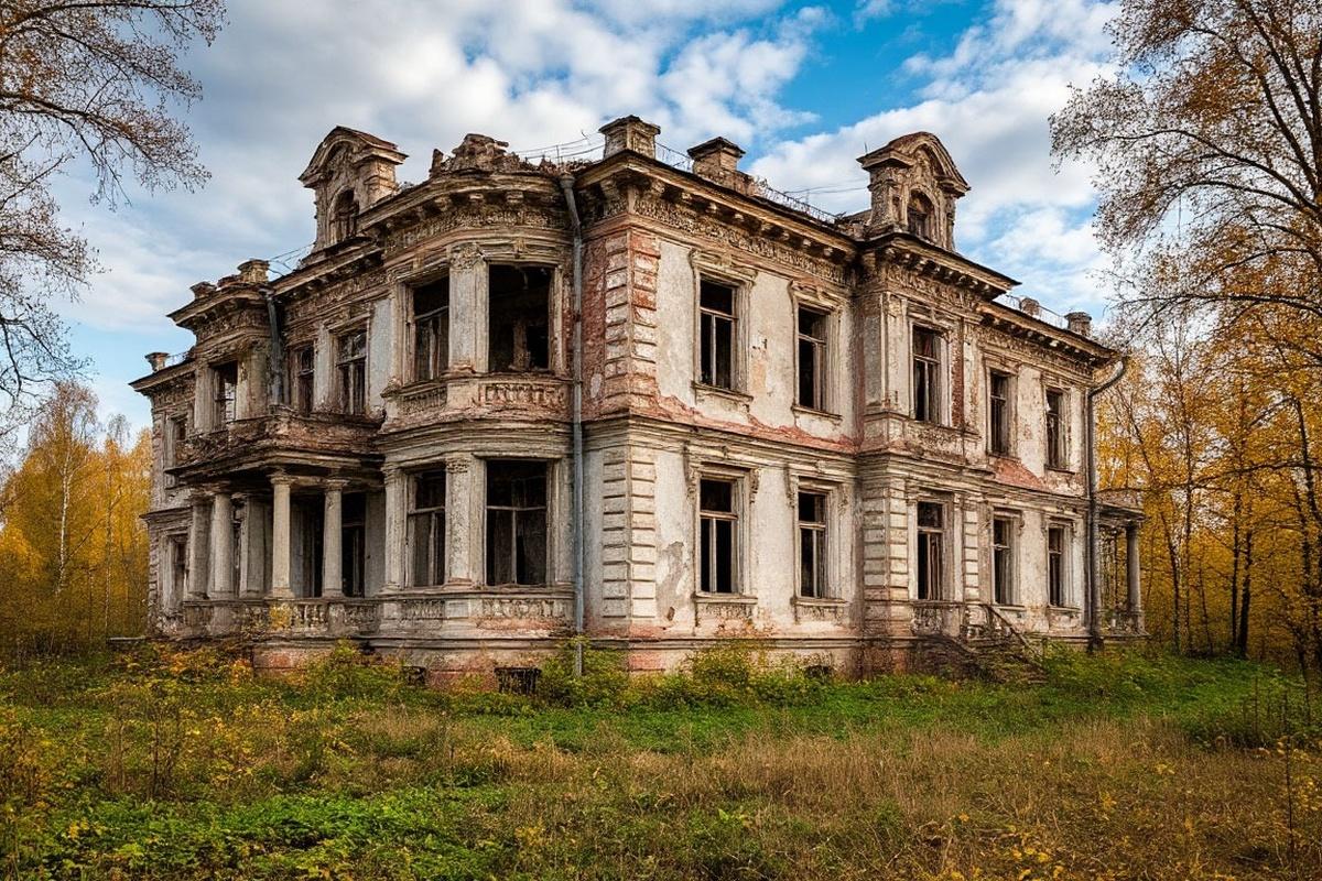 Какие заброшенные усадьбы Петербурга посетить: особняк Брусницыных и усадьба Фаберже