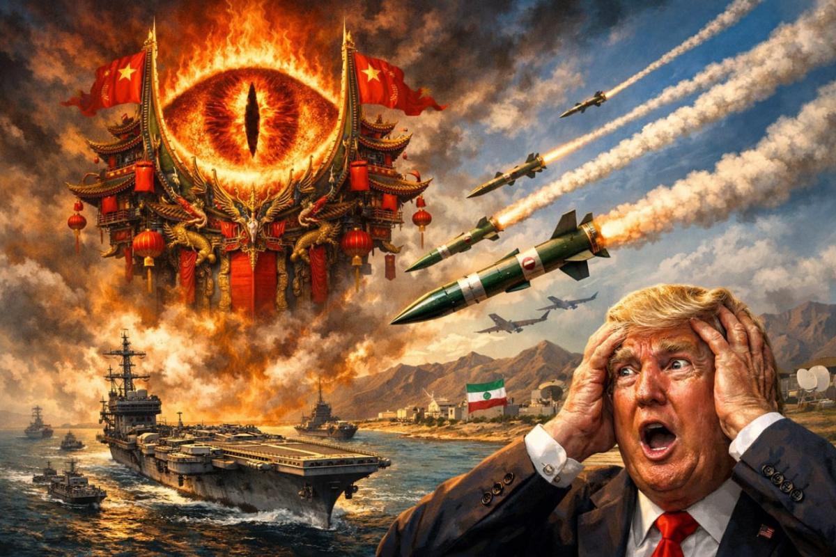Китайский «Глаз Саурона», или «дракон» выпустил когти. Ракеты Ирана стали зрячими, Трамп в шоке
