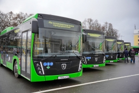 В правительстве Кирова рассказали о новых автобусах, работающих на маршрутах города