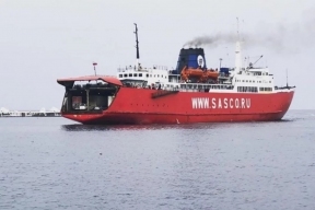 Паромная переправа Ванино — Холмск возобновила работу после циклона