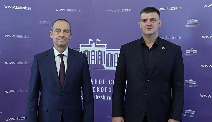 Юрий Бурлачко провел встречу с участником проекта «Герои Кубани»