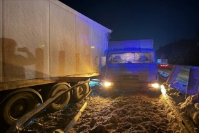 Во Владимирской области прокуратура взяла на контроль расследование ДТП с участием семи грузовиков