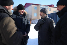 Губернатор ЧАО Владислав Кузнецов: До конца года в Угольных Копях откроется современный спортивный комплекс с банным объектом