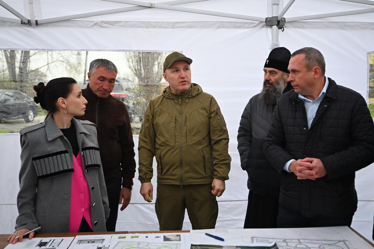 Глава Адыгеи Мурат Кумпилов: В центре Майкопа завершается строительство собора, важно создать красоту не только внутри храма, но и вокруг него