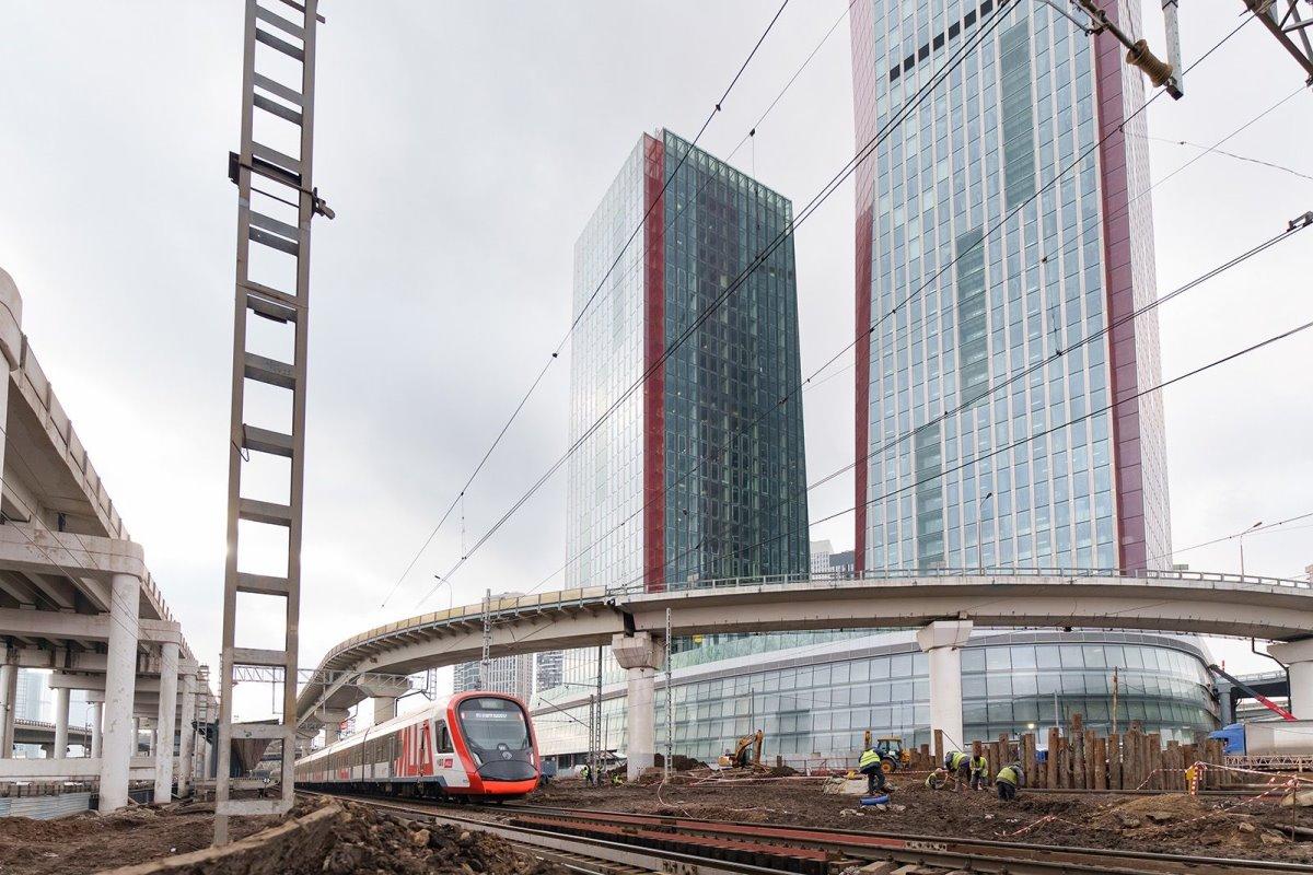 Moscow City's new Moscow City station MCD-1 will receive its first passengers this year