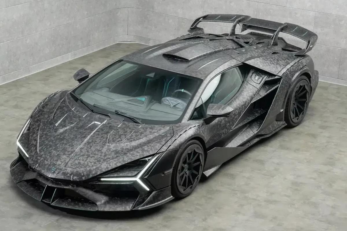 Карбоновый монстр для шейхов: Mansory превратила Lamborghini Revuelto в Carbonado X ради Дубая