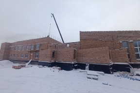 В Туве полным ходом идет стройка музыкальной школы