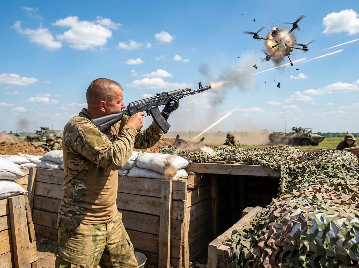 Выплюнул осколки и вернулся. Без руки, без глаза и на передовой. Но враги его боятся больше всех