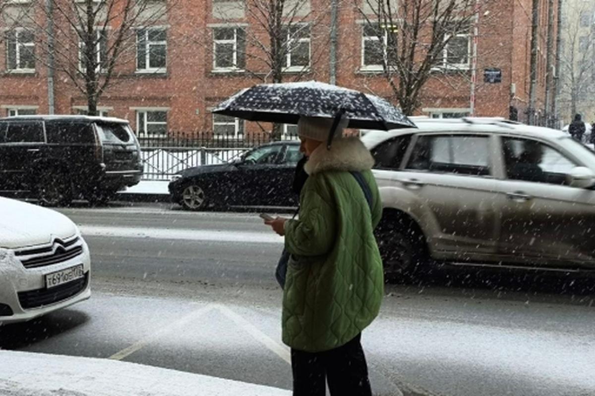 Синоптики предупредили петербуржцев о снежной метели в конце апреля