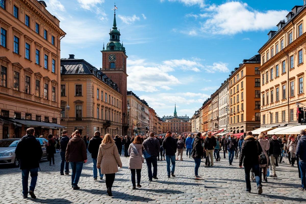 Неонацисты впервые за 15 лет провели факельное шествие по Стокгольму