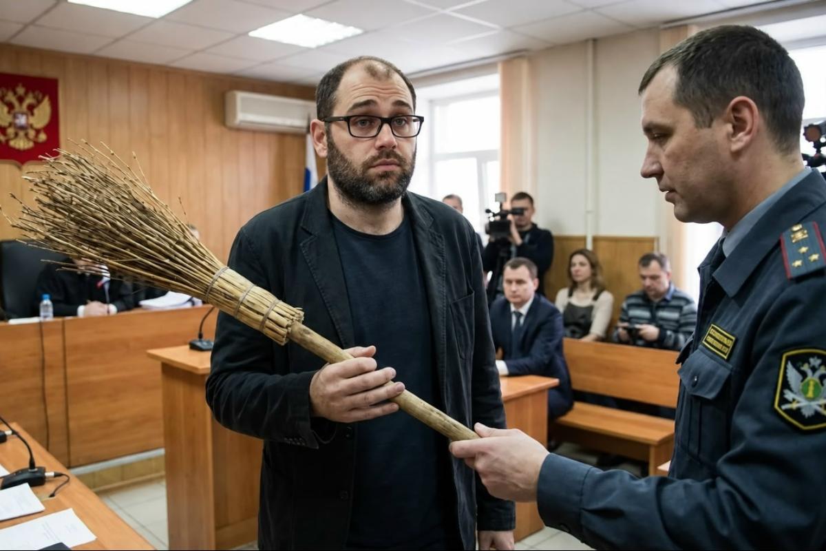 Суд вручил Слепакову* метлу. Придется отработать долг перед Родиной?
