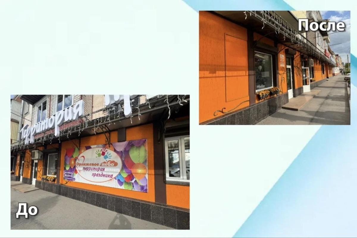 Более 700 незаконно установленных рекламных конструкций демонтировали в Черкесске в 2025 году