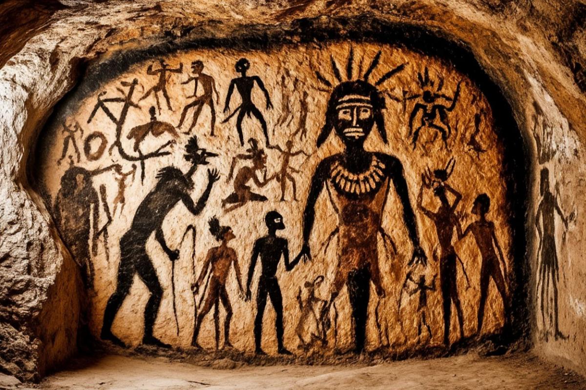 Одни из древнейших в мире наскальных рисунков обнаружены на Алтае