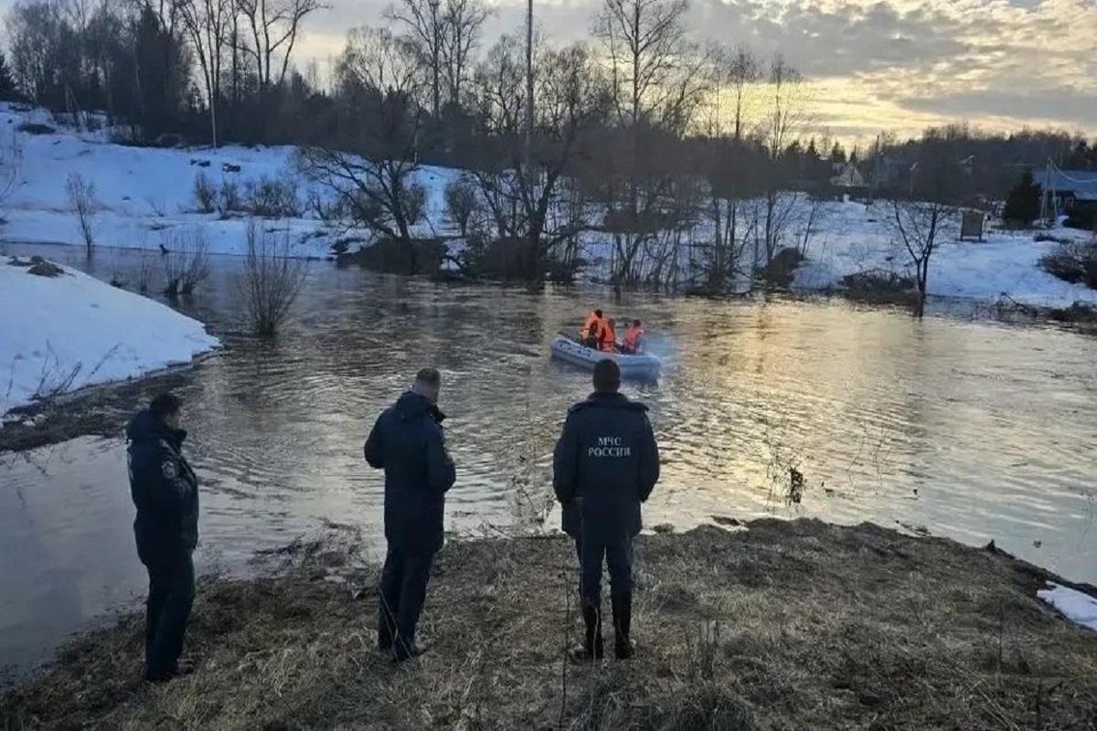 В результате подъема воды на реках Мордовии подтоплены мосты и приусадебные участки