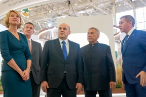 Минсельхозпрод РТ: Татарстан представил премьер-министру РФ Михаилу Мишустину сельхозпродукцию и цифровые разработки для АПК на выставке «Золотая осень — 2026»