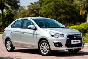 Седаны Mitsubishi Attrage продают на авторынке РФ по цене от 1,47 млн рублей