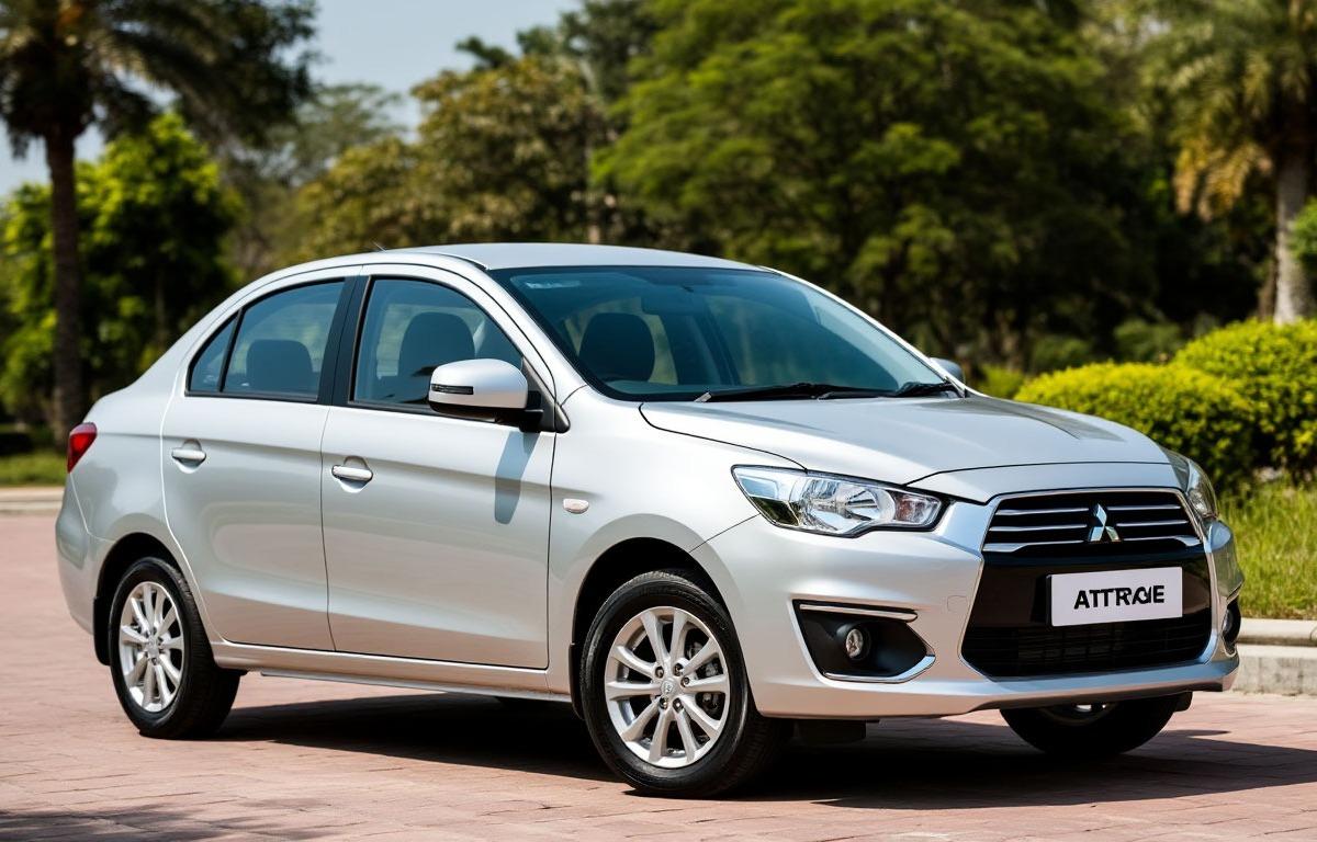 Седаны Mitsubishi Attrage продают на авторынке РФ по цене от 1,47 млн рублей