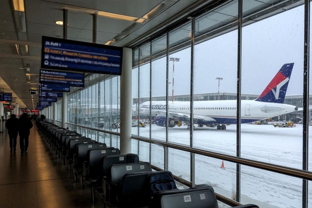 Нацгвардия вышла на улицы: снежный апокалипсис в США оставил 250 тысяч семей без света и отменил 23 тысячи рейсов