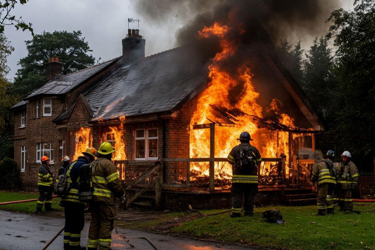 Пожар в пансионате для стариков под Москвой: Спасатели вынесли семерых из огня, почти 60 эвакуированы»