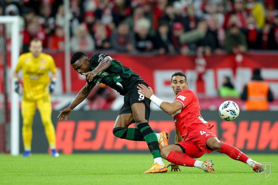 Ошибка вратаря, пенальти под занавес тайма и гол Тормены: «Краснодар» перевернул игру со «Спартаком» и вырвал волевую победу