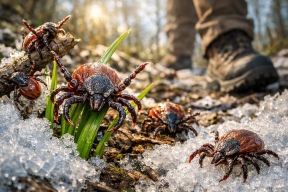 В Псковской области 473 клеща оказались переносчиками боррелиоза