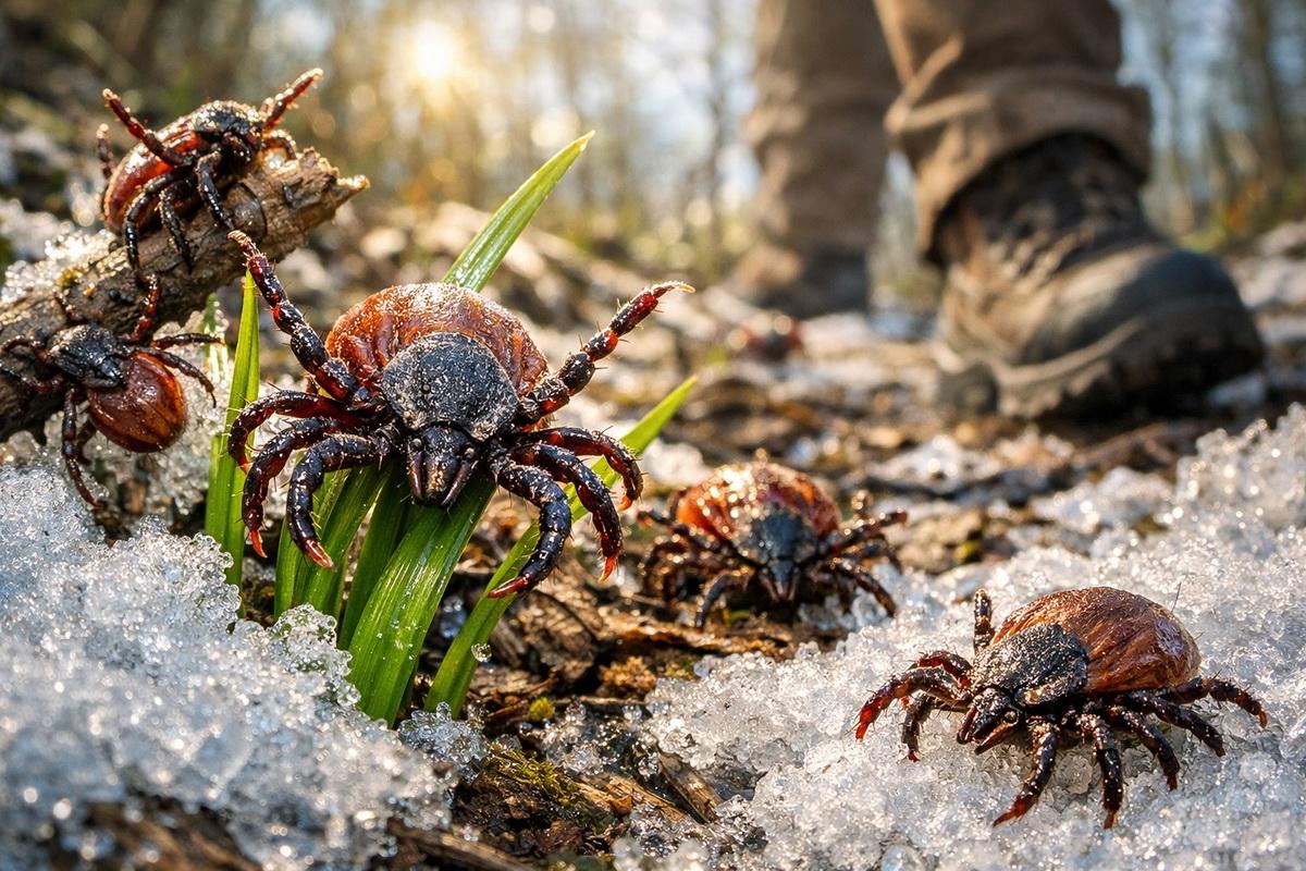 В Псковской области 473 клеща оказались переносчиками боррелиоза