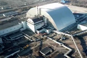 Часть работ на аварийном энергоблоке ЧАЭС пришлось приостановить из-за повреждения саркофага