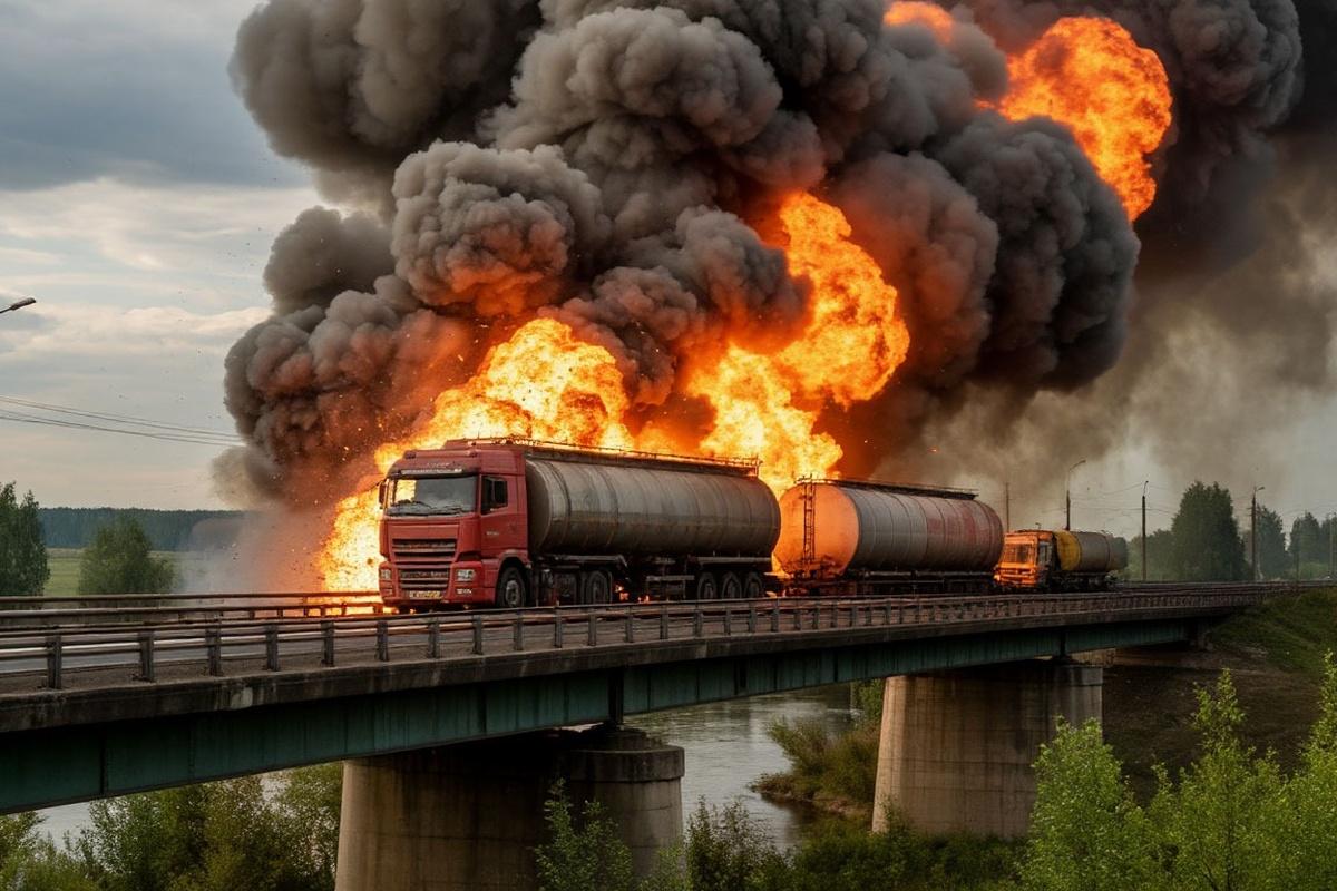 Взрыв бензовозов у Панамского канала: 4 раненых, 1 пропал