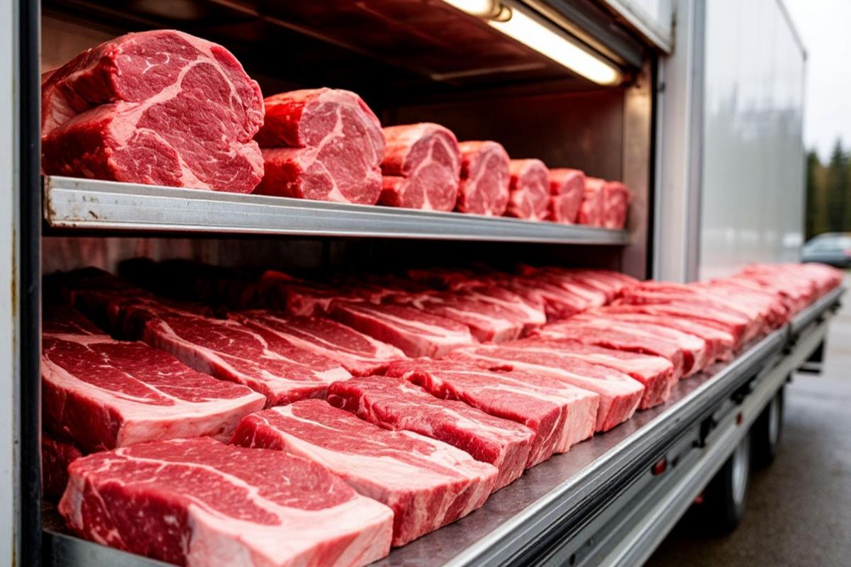 Партия говядины из Аргентины остановлена, задержана на таможне Приморья