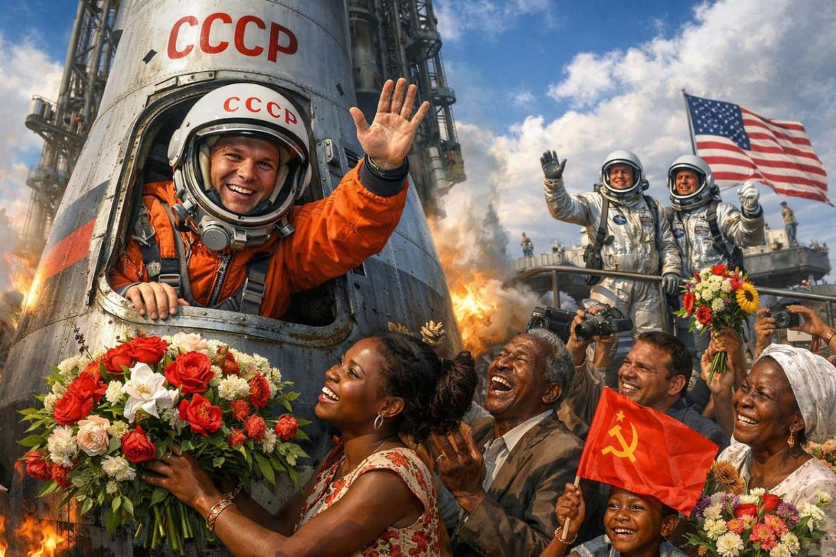 Первые в космосе – американцы?! Как слезы Ирады Зейналовой отстояли честь Гагарина в Африке