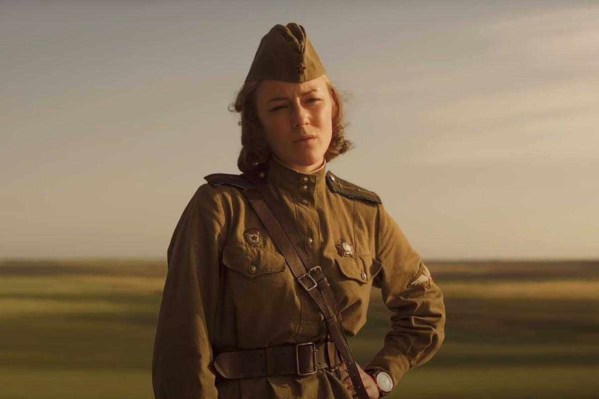 В Петербурге показали фильм «Литвяк» о легендарной летчице