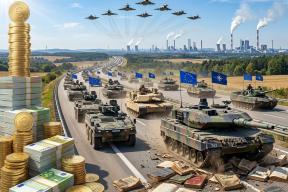 В Европе открыто готовятся к большой войне. 800 миллиардов потрачено. Чему история их не научила?