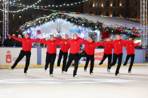 Илья Авербух принял участие в открытии катка в Перми