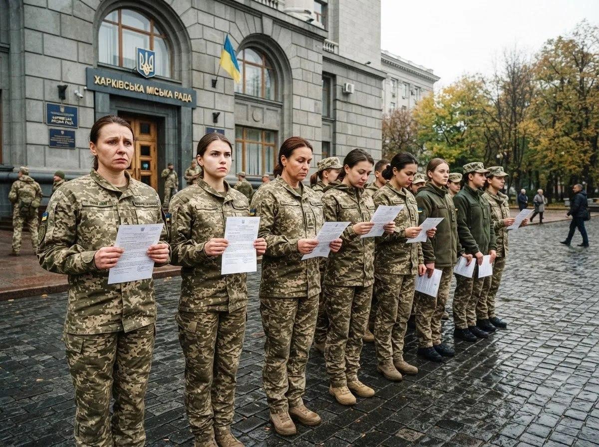 Бойня до последней украинки. Планы женской мобилизации уже на столе в Киеве