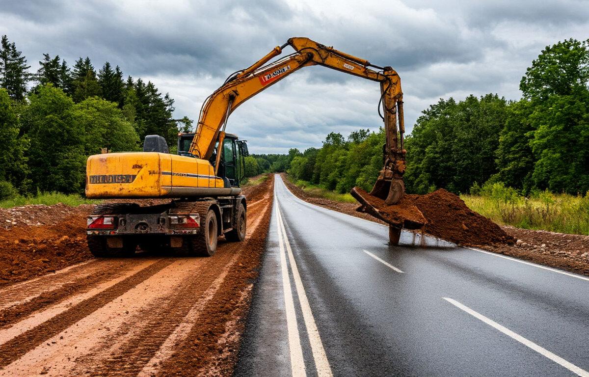 К осени в Магадане отремонтируют 760 метров улицы Октябрьской