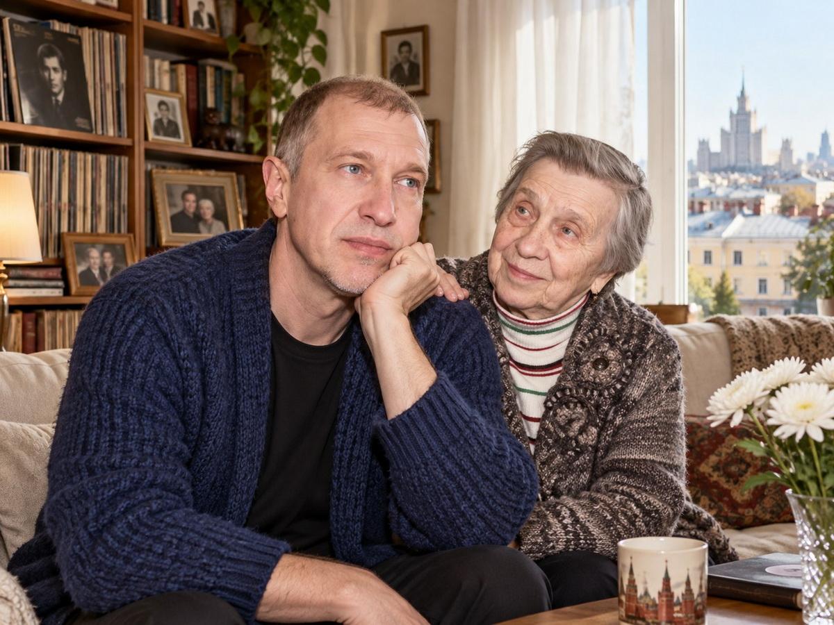 «Никто со мной больше так возиться не будет»: 90-летняя мать Соседова потеряла сознание на его похоронах