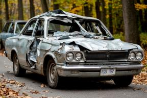 Каждое четвёртое ДТП становится для автомобиля фатальным