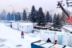 Центральная часть Кызыла станет новогодней к 25 декабря