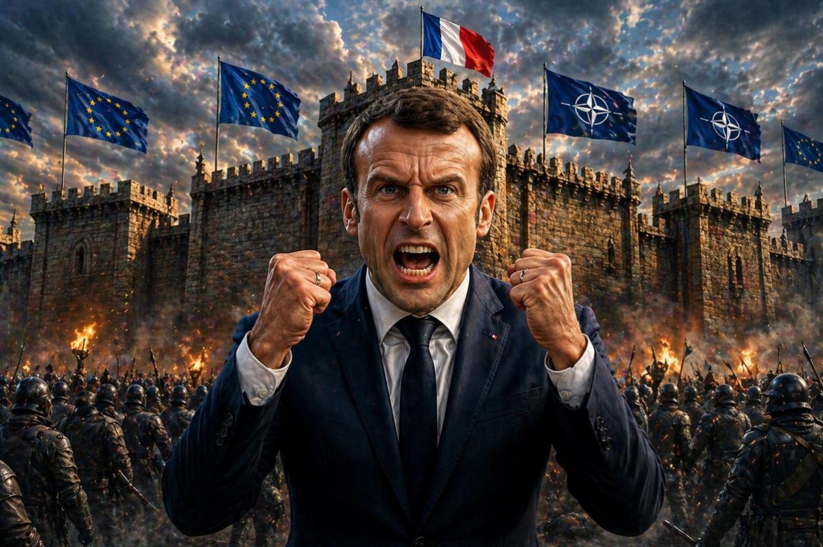 Франция обозначила «ось зла». На кого кроме Путина и Трампа напрыгнул Макрон?