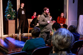 Мэр Самары Иван Носков: В театре «Мастерская» состоялась премьера первого спектакля об участнике СВО, возвращающемся к мирной жизни