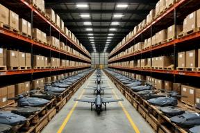 Подземный город мщения: Иран показал армаду «Шахедов» на фоне портрета убитого Хаменеи