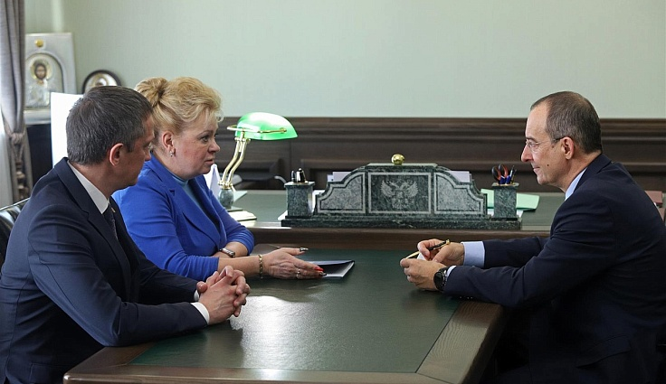 Юрий Бурлачко провел рабочую встречу с новым главой Анапы