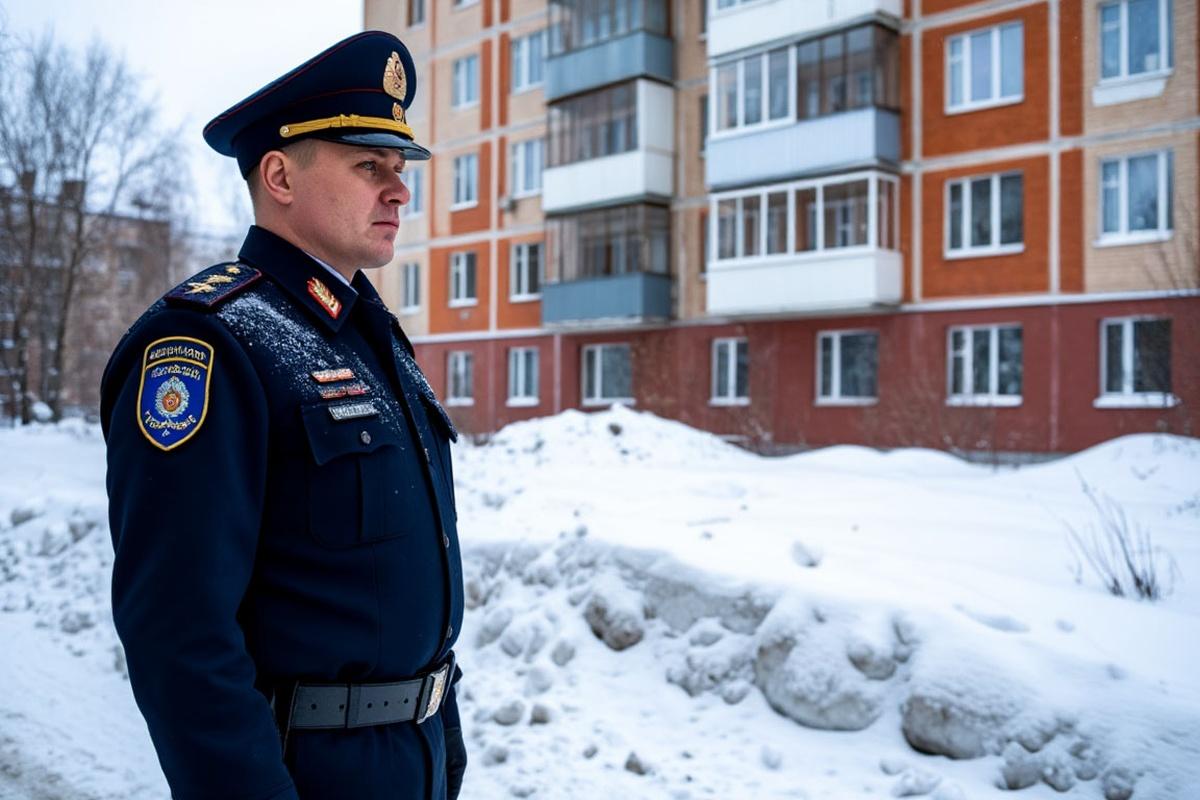 В Екатеринбурге расследуют смерть женщины, найденной в сугробе под окнами дома
