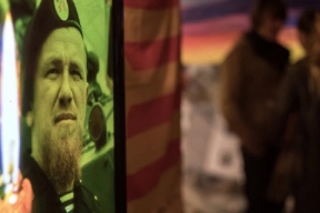 В Донецке на кладбище «Донецкое море» состоялась траурная панихида по Александру Захарченко