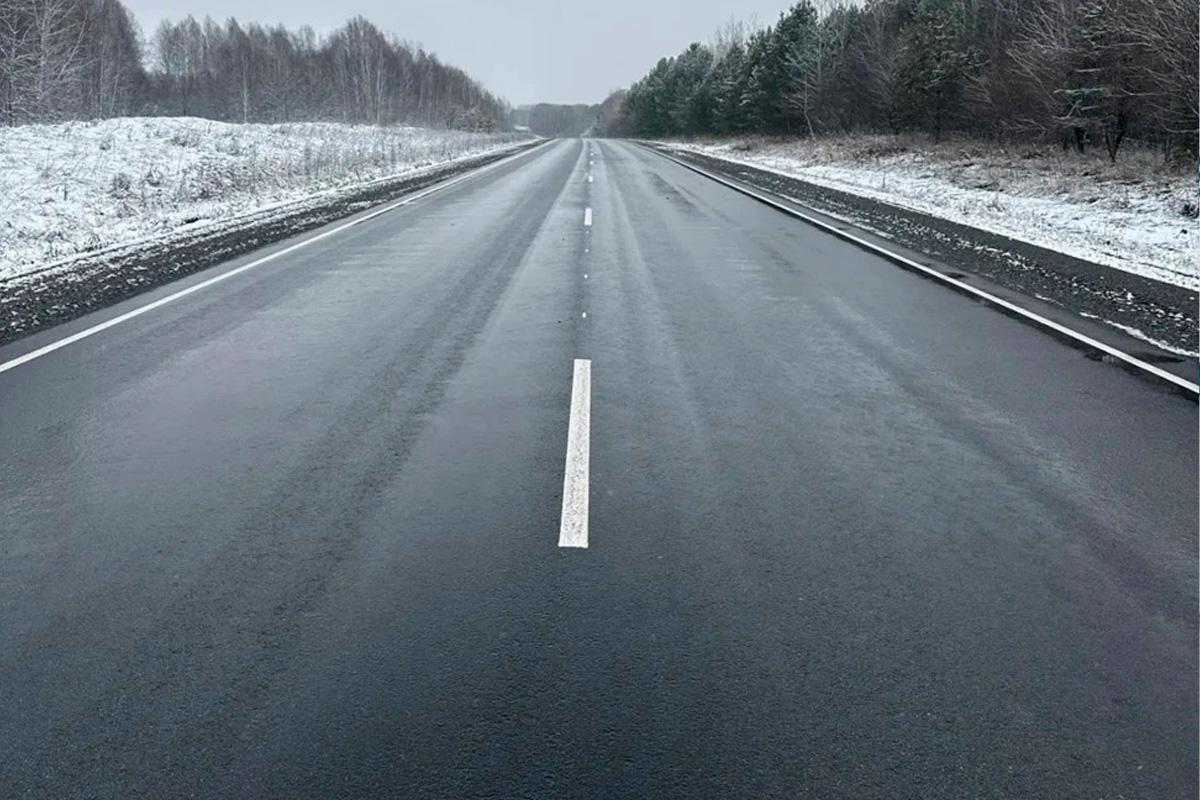 В Новосибирской области завершили ремонт почти 15 км Ленинск-Кузнецкой трассы по нацпроекту